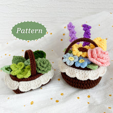 Load image into Gallery viewer, Mini Baskets Crochet Pattern Bundle
