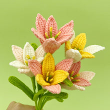 Load image into Gallery viewer, Rain Lily Orchid Crochet Pattern
