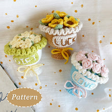 Load image into Gallery viewer, Mini Bouquets Crochet Pattern Bundle
