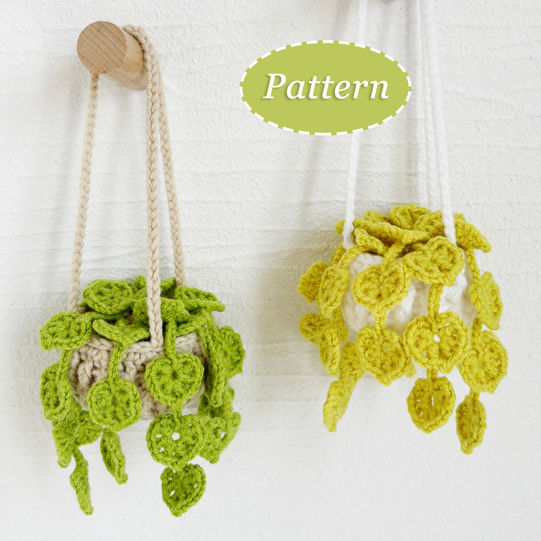 Tiny Pothos Monstera Crochet Pattern