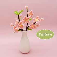 Load image into Gallery viewer, Sakura Flower Crochet Pattern
