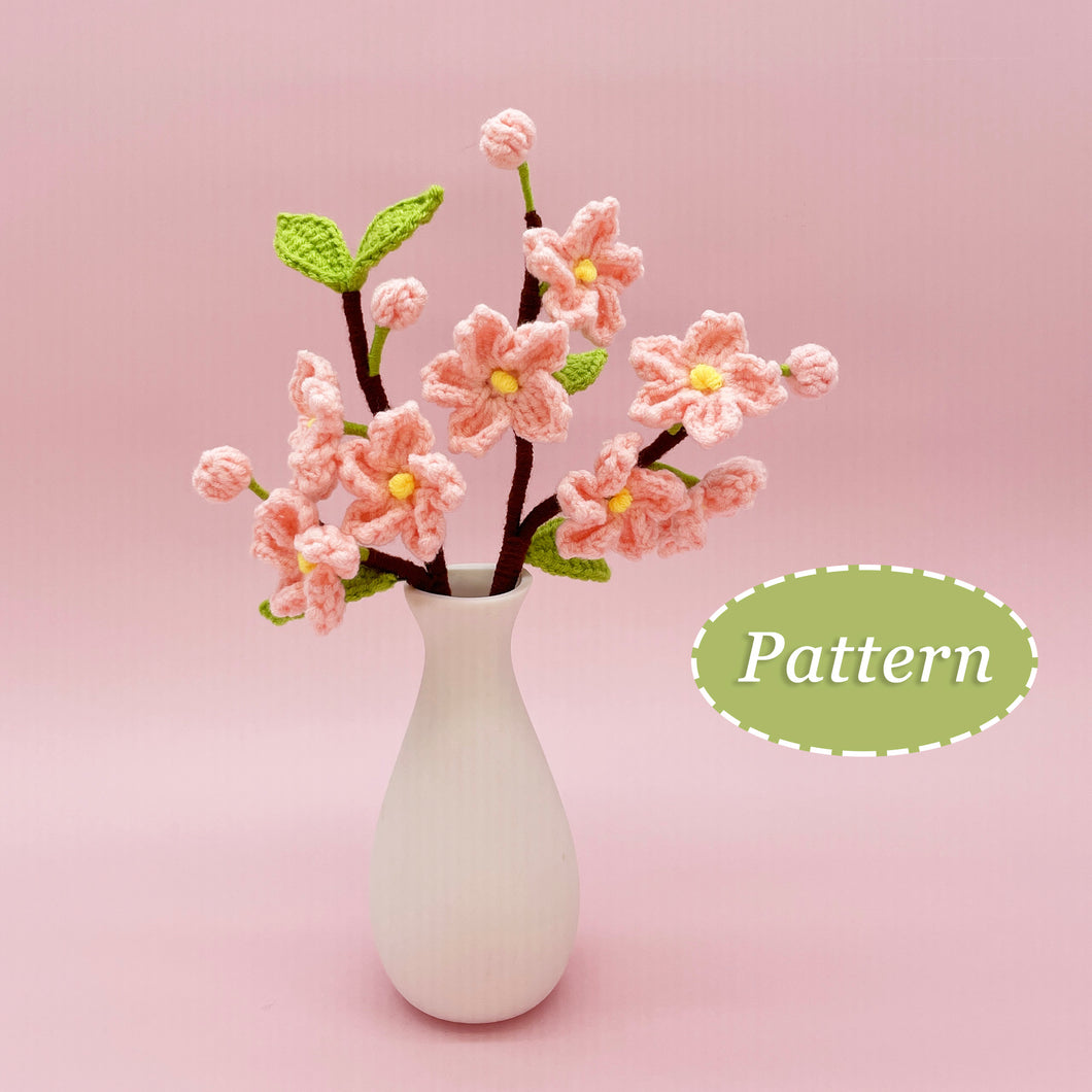 Sakura Flower Crochet Pattern