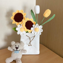 Load image into Gallery viewer, Sunflower &amp; Daisy Flower Crochet Pattern
