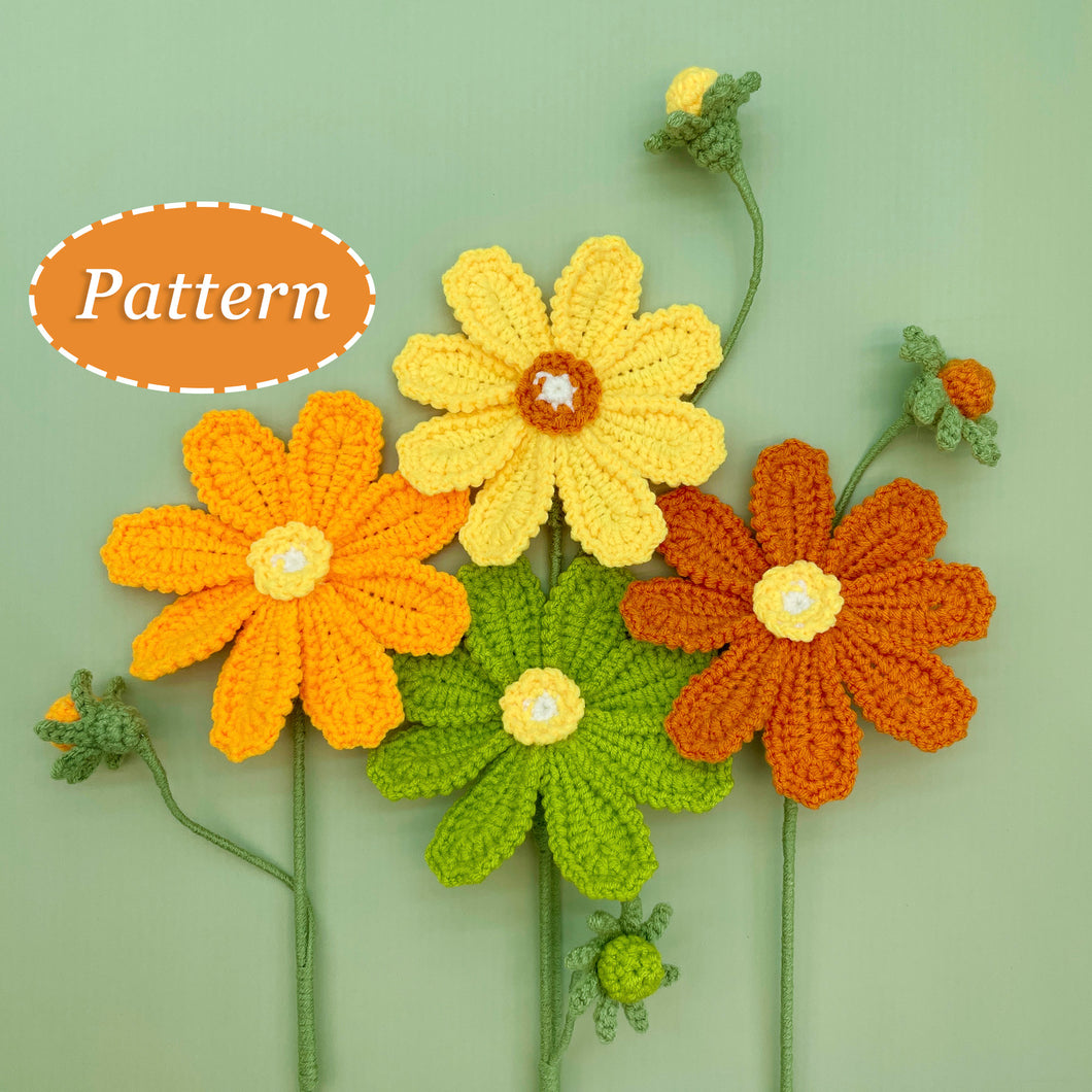 Galsang Flower Crochet Pattern